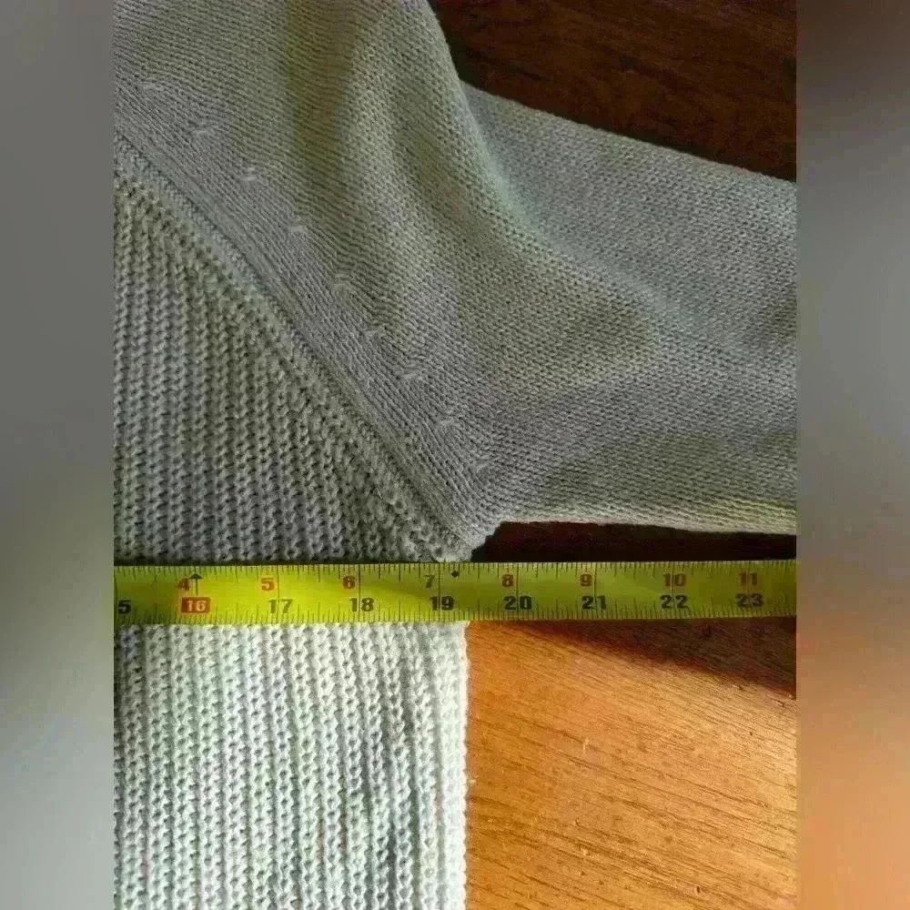 RD Style casual women’s knit sweater beige size Large oversized - Picture 11 of 13